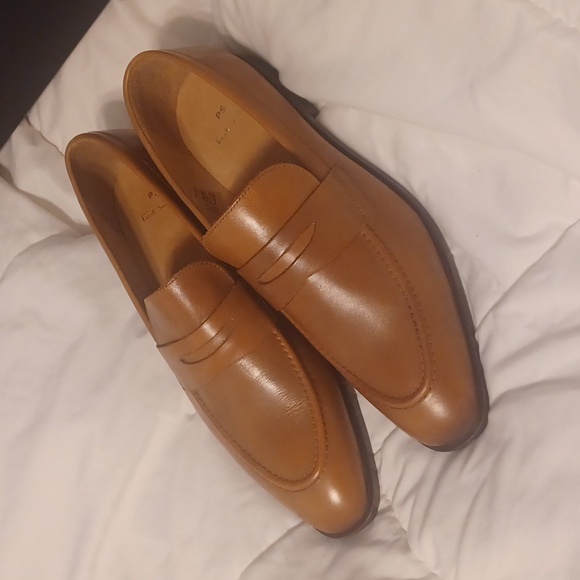 NEW! Men's Paul Smith "Rossi" tan loafers! - Picture 3 of 7